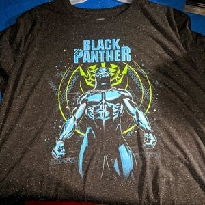 XXL Marvel Black Panthert-shirt